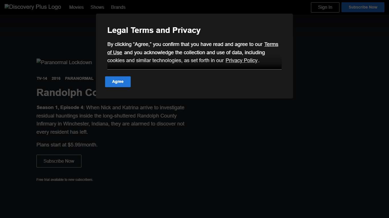 Watch Paranormal Lockdown Season 1 Episode 4 discovery+